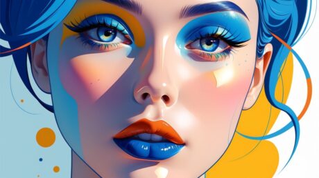 Инновационные цветовые тренды в макияже 2025 для смелых и уникальнх образов