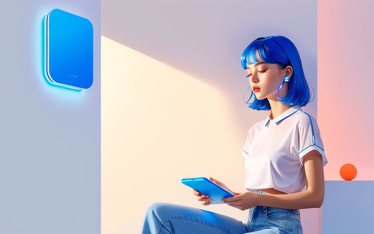 Космический minimalism: как носить аксессуары с LED-подсветкой в повседневных образах.