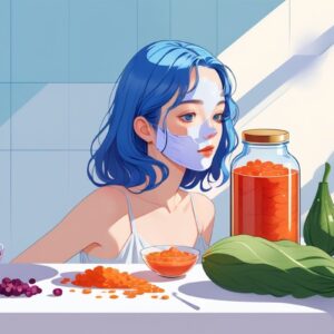 Использование ферментированных овощей для укрепления кожи и волос в домашних масках