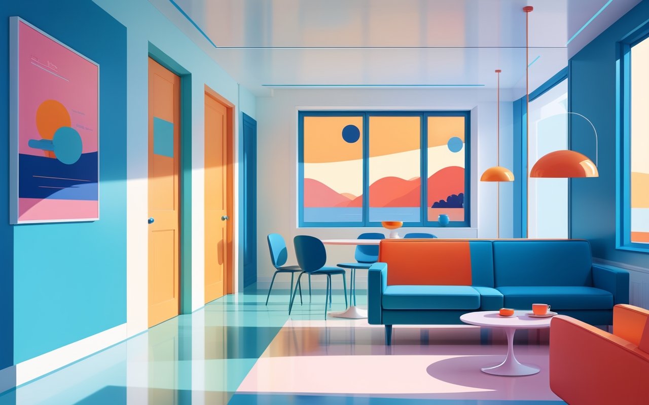 Цветовые комбинации из будущего: как сочетать ретро-слова с ультрасовременными оттенками 1 Цветовые комбинации из будущего: как сочетать ретро-слова с ультрасовременными оттенками