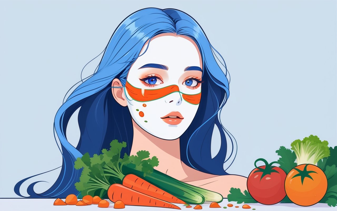 Маска из овощных отходов для укрепления и питания волос и кожи лица 1 Маска из овощных отходов для укрепления и питания волос и кожи лица