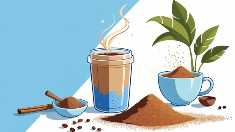 Кофейный скраб с корицей и кокосовым маслом для стимуляции роста волос и укрепления корней. 1 Кофейный скраб с корицей и кокосовым маслом для стимуляции роста волос и укрепления корней.