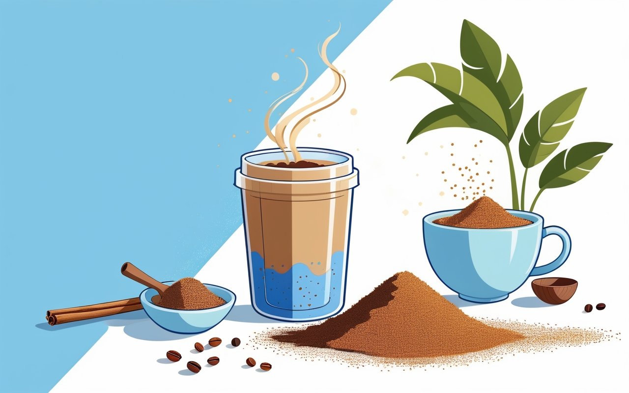 Кофейный скраб с корицей и кокосовым маслом для стимуляции роста волос и укрепления корней. 1 Кофейный скраб с корицей и кокосовым маслом для стимуляции роста волос и укрепления корней.