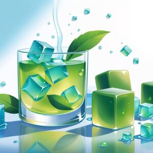 Как использовать ледяные кубики с зеленым чаем для сокращения пор и улучшения микроциркуляции кожи.