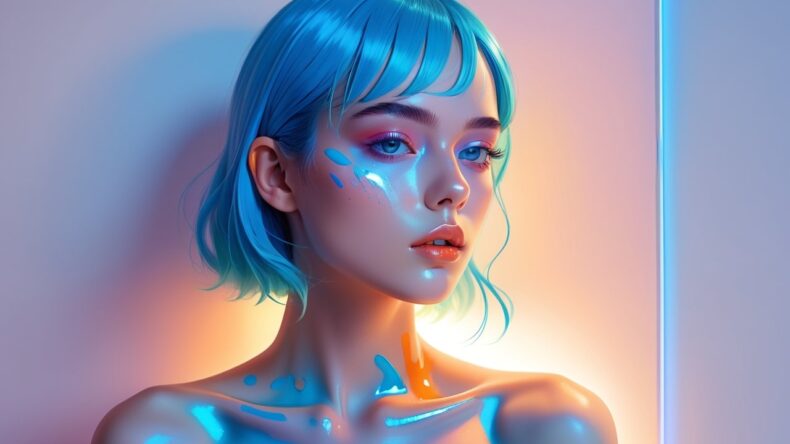 Использование био пигментов в макияже для ночных эффектов