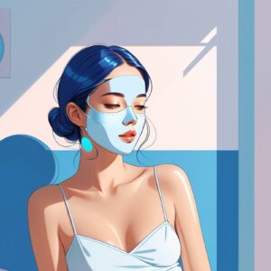 Использование микроигольчатых масок для стимуляции естественного обновления кожи дома