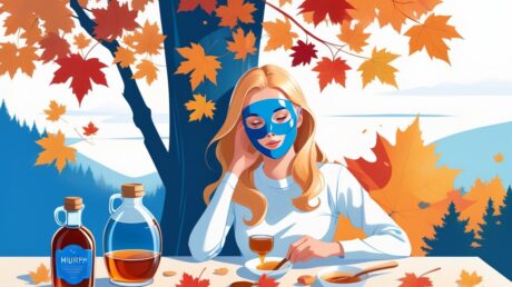 Изготовление натуральных масок из кленового сиропа для сияния кожи