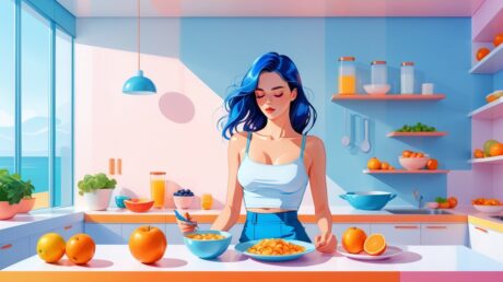 Влияние цветотерапии на аппетит и обмен веществ для женского здоровья