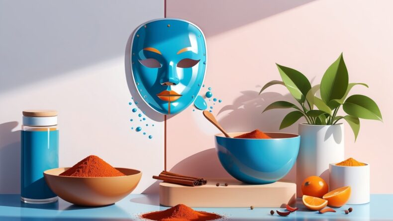 Маски из инновационных домашних пряностей для здоровья и сияния кожи