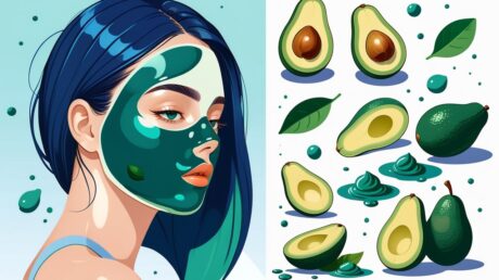 Маска из авокадо и спирулины для мгновенного сияния и детокса кожи