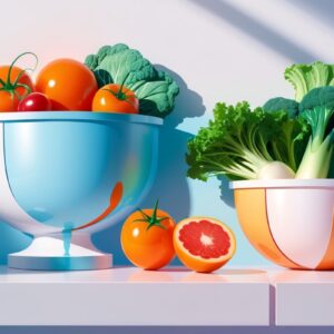 Экспериментальные маски из съедобных овощей для укрепления и сияния кожи лица