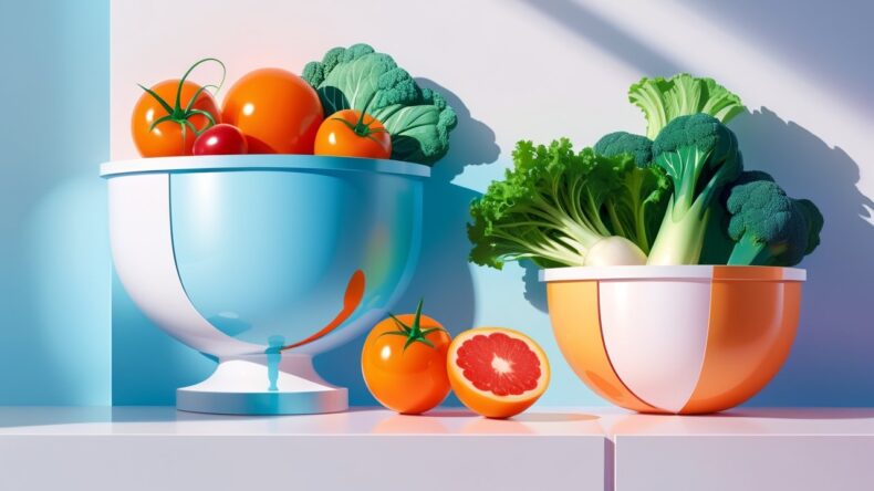 Экспериментальные маски из съедобных овощей для укрепления и сияния кожи лица