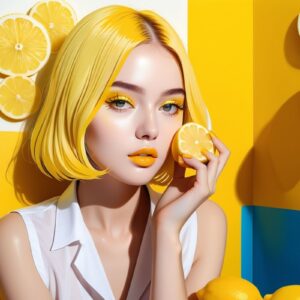 Лимонная свежесть: желтый маникюр для смелых и солнечных